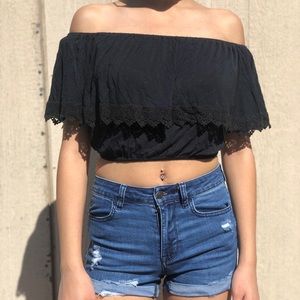 Off the shoulder top